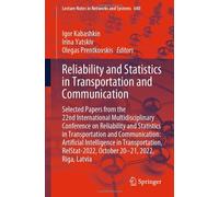 Reliability And Statistics In Transportation And Communication