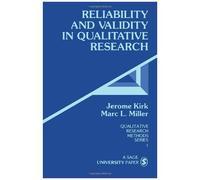 Reliability And Validity In Qualitative Research