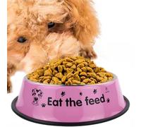 Reliable Materials: The Dog Food Bowls are Made of endurable Stainless St