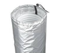 Reliablin Manchon d'isolation réglable - Efficacité énergétique, couvercle flexible - Isolation de qualité supérieure pour bâtiments résidentiels, immeubles de bureaux, espaces commerciaux