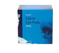 Reliance Medical Reliwash Lot de 25 dosettes de lessive saline pour les yeux 20 ml