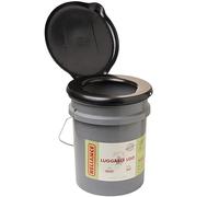 Reliance - Seau toilette - Luggable Loo - 19 ltr - Noir/Gris