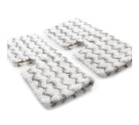 Reliapart Lot de 2 serpillères à vapeur compatibles avec Shark S6001, S6003, S6005 Series Klik n' Flip Steam Mop - Housses rectangulaires en microfibre double face pour nettoyage des sols durs