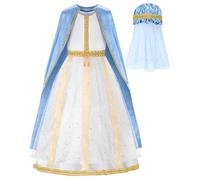 ReliBeauty Déguisement Vierge Marie Fille Costume Sainte Maria pour Enfants Filles Déguisement Noël,150