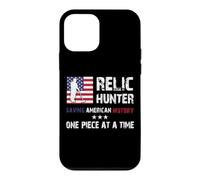 Relic Hunter Détecteur de métaux Chasse au trésor Drapeau US Coque pour iPhone 12 Mini