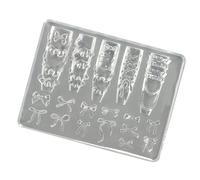 Relief en silicone pour les créations d'ongles, les projets d'artisanat et les applications d'art décoratif Nail Art