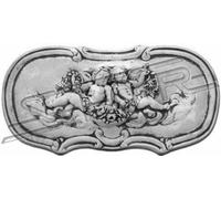 Relief mural Plaque de pierre Image Décoration Ange Relief Images Fonte de pierre Mur Nouveau