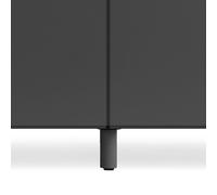 Relief Pied de connexion Relief lot de 2 Gris