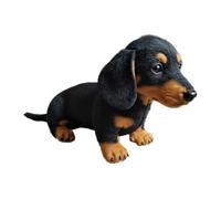 Reliefs Dckhund Toy Cuddly - Toy Dog émotionnel | T0y câlin câblé | Le stress soulagé ressemble à un chien pour les fans de sac à dos, à la maison, voyages, anniversaires, le lieu de travail,