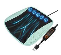 Relier de siège de voiture, couvre-chef de voiture de refroidissement | Siège cool avec ventilateur alimenté par USB | 3 accessoires automobiles à vitesse réglable, anti-suwat, ventilés et traspiran