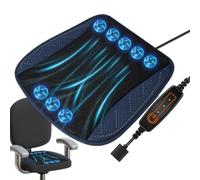 Relier de siège de voiture, couvre-tête pour voiture de refroidissement, siège cool avec ventilateur alimenté par USB | 3 automobiles à vitesse réglable, anti-suwat, ventilés et respirants