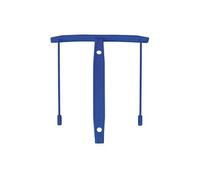 Relieur d'archives capacité 9 cm plastique - Boîte de 100 - Bleu G