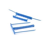 Relieurs plastique - JPC - Lot de 50 - Entraixe 80 mm - Capacité 9 cm - Couleur Noir