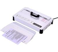 Relieuse à peigne électrique, 300 W, perforatrice manuelle, capacité 50 mm, relie jusqu'à 480 feuilles, idéale pour les papiers, livres et contrats