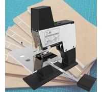 Relieuse Automatique, agrafeuse électrique de Bureau, agrafeuse à Point Plat A3, Protection Anti-bourrage, relieuse Robuste pour plaques et Livres, pour magasins Graphiques Single