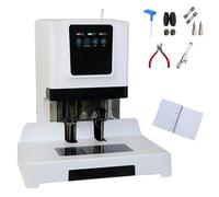 Relieuse automatique de livres, perforatrice électrique, reliure rapide pour bureau, classeur financier avec localisateur pour bureau et banque