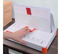 Relieuse électrique à colle chaude, reliure à chaud efficace pour livres, appels d'offres et contrats avec étalonnage intelligent