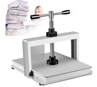 Relieuse manuelle pour livres - Machine à relier des documents, timbres et billets de banque, capacité de 1499,6 kg, outils de bureau et d'école