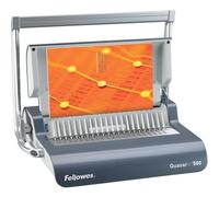 Relieuse plastique Fellowes Quasar +500 gris foncé brillant