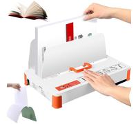 Relieuse Thermique A4, Relieuse électrique à Chaud Avec Une Capacité De 500 Feuilles, Alerte De Veille De 15 Minutes, Relieuse De Documents A4 A5 A3 Pour Contrats, Factures Et Rapports, Cahier Diy