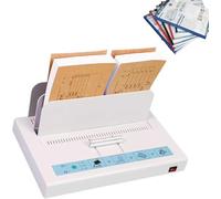 Relieuse thermique pour documents, design compact avec chauffage uniforme, reliure de 1 à 50 mm d'épaisseur pour rapports de bureau et contrats