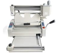 Relieuse thermofusible pour documents de bureau, rapide 180 livres par heure, reliure large de 310 mm, idéale pour les présentations et les rapports