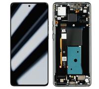 Motorola Bloc complet écran G84 5G – Écran LCD, vitre tactile et châssis Relife Noir