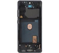 Bloc Complet pour Samsung S20 FE Ecran LCD plus Vitre Tactile et Châssis Bleu