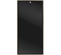 Ecran AMOLED pour Samsung Galaxy S24 Ultra Vitre Tactile et Châssis Beige
