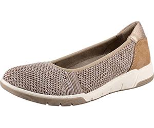 Relife Horas Ballerines Confort, taupe, 40 EU