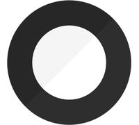Relife, Lentille de la caméra arrière pour iPhone SE 2022, SE 2020, 8 et 7, Noir