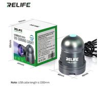 Relife Rl-014 Rl-014a Rl-014c Rl-014d Haute Puissance Uv Durcissant Lampe T6 Lumière Pour Shwisless Colle Optique Photosensible Huile Verte - Type Rl-014a