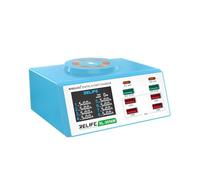 RELIFE/SUNSHINE RL-309AW RL-309A Chargeur haute puissance 8 ports à affichage numérique 100W Multifuntion Téléphones Tablettes Ordinateurs Portables Charge rapide intelligente (RL-309A)