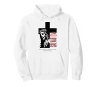 Religieux Chrétien Foi Jésus Croix Salut Esthétique Sweat à Capuche