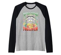 Religieux Chrétien Raton Laveur Encore Sauvage Juste Manche Raglan
