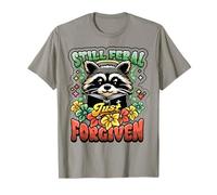 Religieux Chrétien Raton Laveur Encore Sauvage Juste T-Shirt