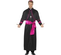 Religieux Figure Vicaires Nonne Priest Pope Rabbi Homme Adulte Déguisement Robe
