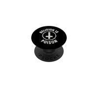 Religion Athéisme La Religion Occulte est Un Poison PopSockets PopGrip Adhésif