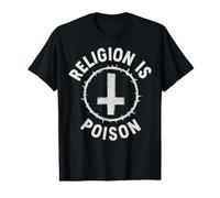 Religion Athéisme La Religion Occulte est Un Poison T-Shirt Graphique avec Valeur