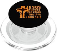 Religion Christianisme Catholique Foi Jésus Christ Religieux PopSockets PopGrip pour MagSafe