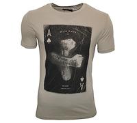 Religion Clothing Ace Up T-shirt pour homme, Gris pierre, L