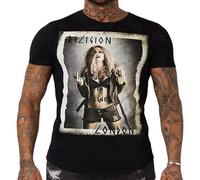 Religion Clothing Mens T-Shirt Get in Line 19BGLF30 New Black XXL