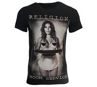 Religion Clothing Room Service T-shirt pour homme, jet black, L