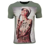 Religion Clothing Run Riot T-shirt pour homme, vert mousse, M