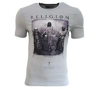 Religion Clothing to The Victor T-shirt pour homme, Blanc., L