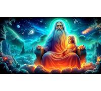 Religion de Jésus 1000 pièces Papier recyclé Puzzle Jeu Jeu Familial Amusant & Stimulant pour Adultes Décoration Murale et Cadeaux 38x52cm/1000pcs