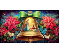 Religion de Jésus Jeu de Puzzle 1000 pièces Défi de Jeu éducatif Papier recyclé Jeu Stimulant pour décoration Murale et Cadeaux 38x52cm/1000pcs