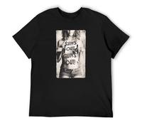 Religion Maglietta Suns Out Firearms Unisex 100% Cotton Short-Sleeve T-Shirts Black L