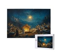 Religion Puzzle Dieu 1500 Pièces Adultes, DIY Puzzles Classiques Art avec Boîte d'emballage et Photos de Référence, Relaxation/Soulagement du Stress/Jeux Amusants, Creatif Cadeau pour Femme M-339