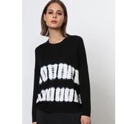 Religion Religion Black Light Weight Fade Cotton Jumper in Hand Tie Dye
